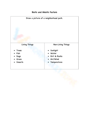 Create Art with Biotic and Abiotic Factors Drawing