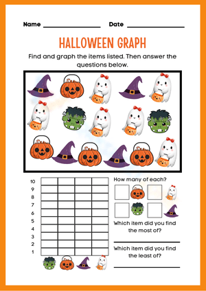 Halloween Graph Fun for Math