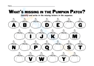 What's Missing in the Pumpkin Patch