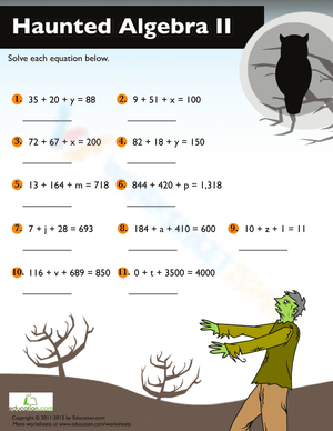 Haunted Algebra 2