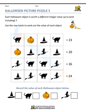 Solve This Halloween Picture Puzzle