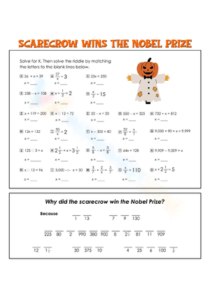 Scarecrow Wins The Nobel Prize
