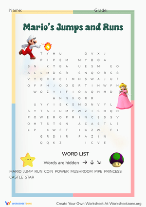 Mario's Jumps and Runs