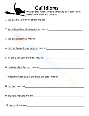 Explore Halloween Cat Idioms