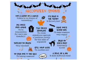 Fun Halloween Idioms Practice