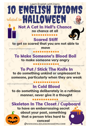 Learn 10 Halloween Idioms