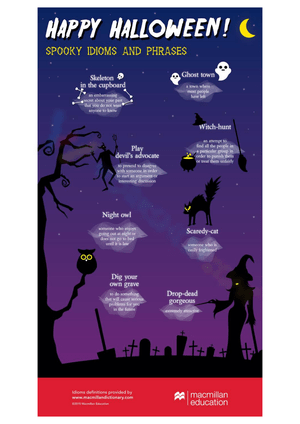 Spooky Idioms and Phrases