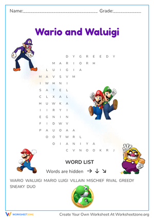 Wario and Waluigi