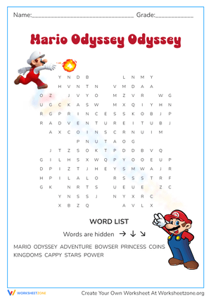 Mario Odyssey Odyssey