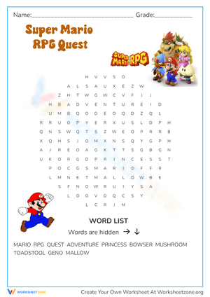 Super Mario RPG Quest