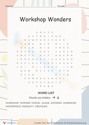 Workshop Wonders