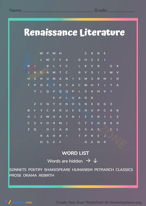 Renaissance Literature