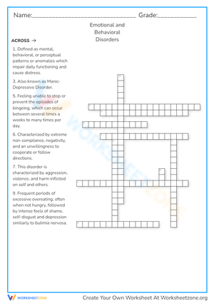 Understanding Emotional and Behavioral Disorders