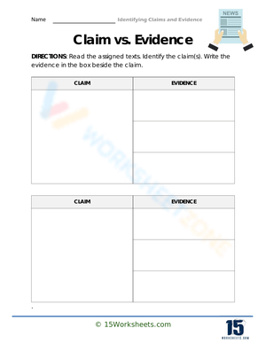 A Textual Exploration Worksheet