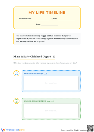 My Trauma Timeline Worksheet