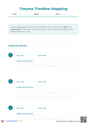Create Your Trauma Timeline Worksheet