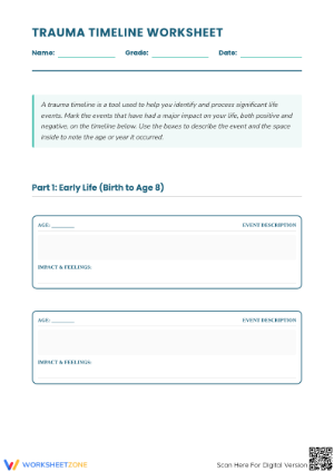 Customize Your Trauma Timeline Template