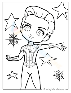 Kawaii Tom Holland Spideman