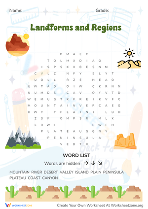 Landforms and Regions