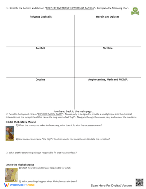 Mouse Party Practice Worksheet