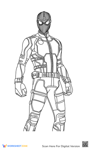 Enjoy Coloring Miles Morales Pages