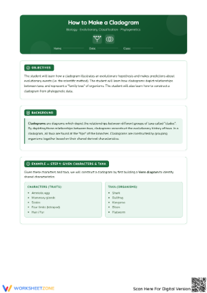 How to Make a Cladogram