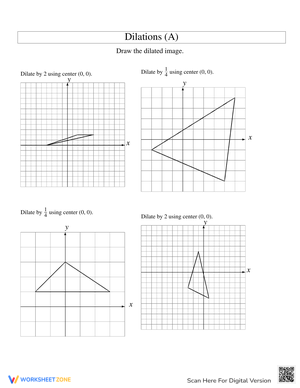 Master Dilations with this Comprehensive Geometry Sheet