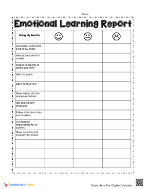 Understanding Emotions: An Emotional Learning Report