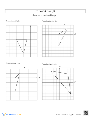 Understanding Translations: A Geometry Worksheet