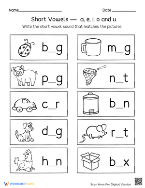 Short Vowels 1