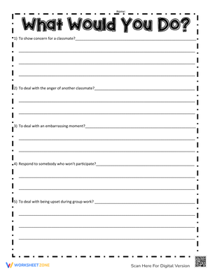 Exploring Social Skills: What Would You Do?