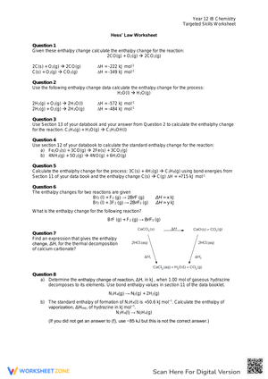 Practice Hess' Law