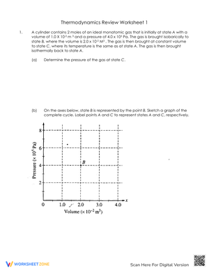 Thermodynamics Review Worksheet