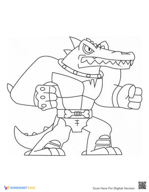 Bezumie goo jit zu coloring page