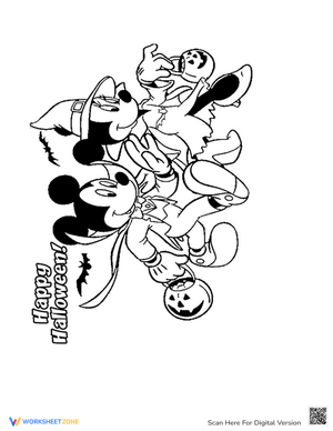 Mickey & Minnie Trick or Treat