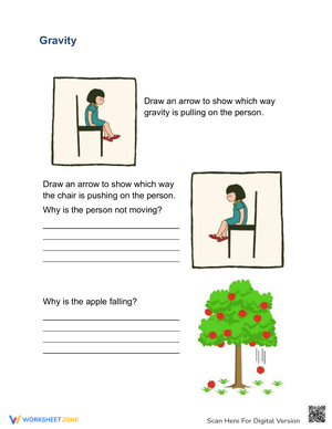 Gravity Testing Worksheet for Science Students