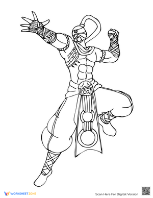 Lee Sin Coloring