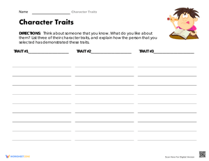 Three Character Traits