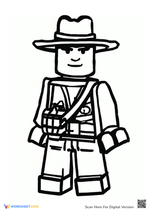 Free Roblox Coloring Page