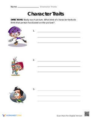 Inferring from Visual Clues Worksheet