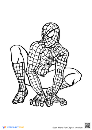 Spiderman Coloring Book for Kids