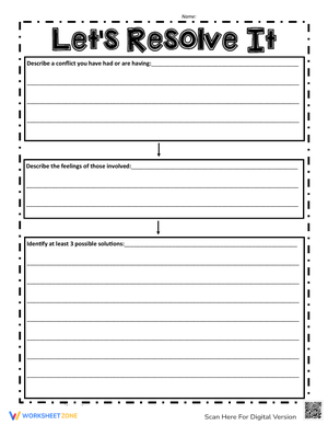 Resolve the Conflict