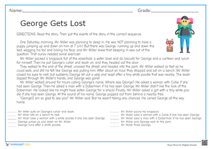 George Gets Lost