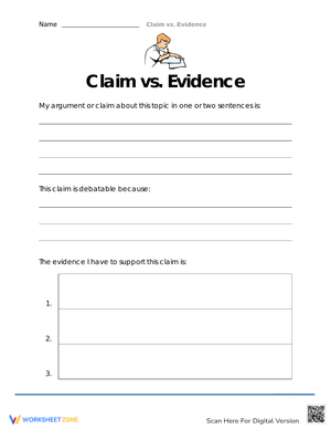 Articulating Assertions Worksheet