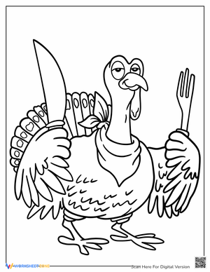 Hungry Turkey Worksheet