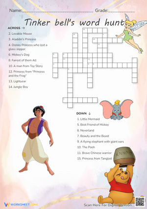 Tinker bell's word hunt