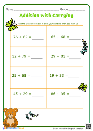 Addition with Carrying 23