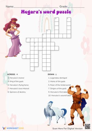 Megara's Word Puzzle