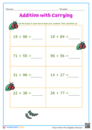 Addition with Carrying 26