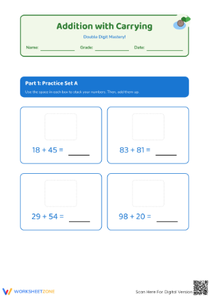 Essential 2-Digit Addition with Regrouping | Grade 2 Math